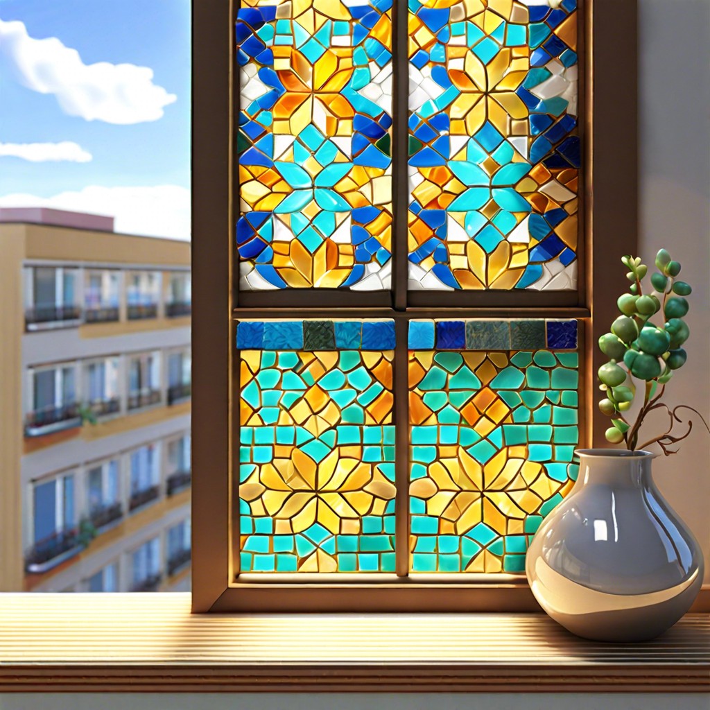 mosaic glass tiles