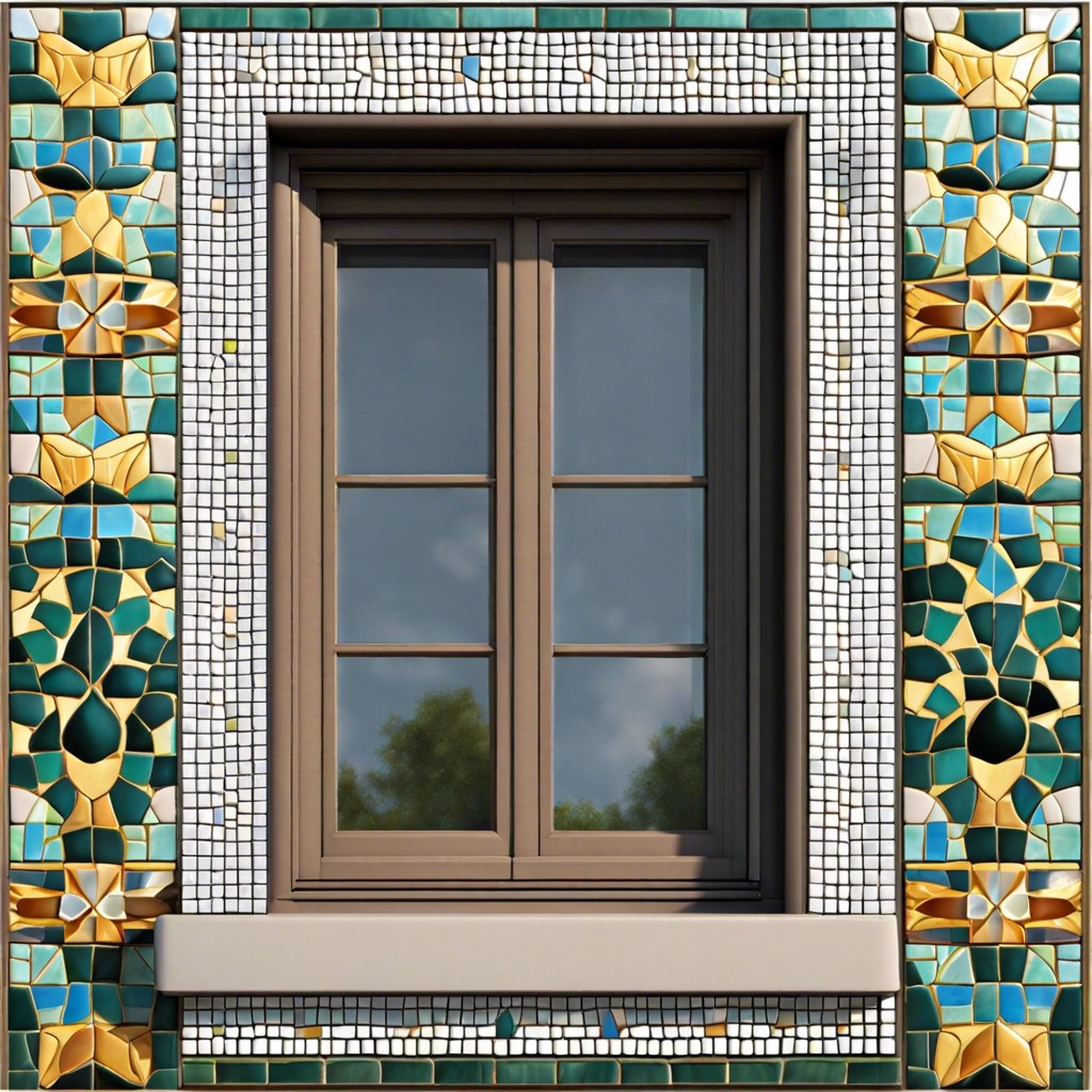 mosaic tile frame