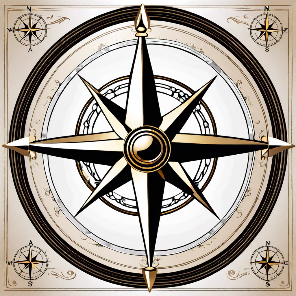 nautical compass rose