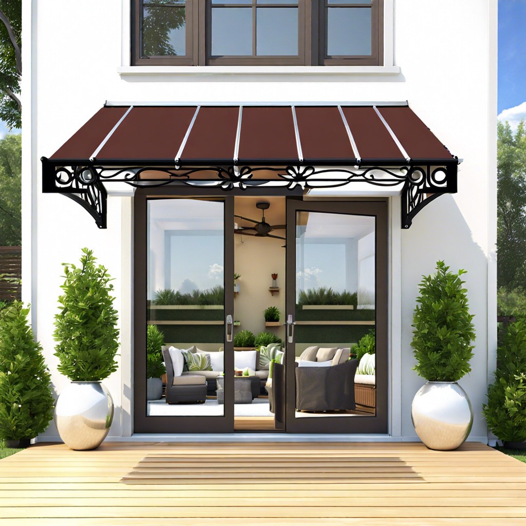 pergola style awning