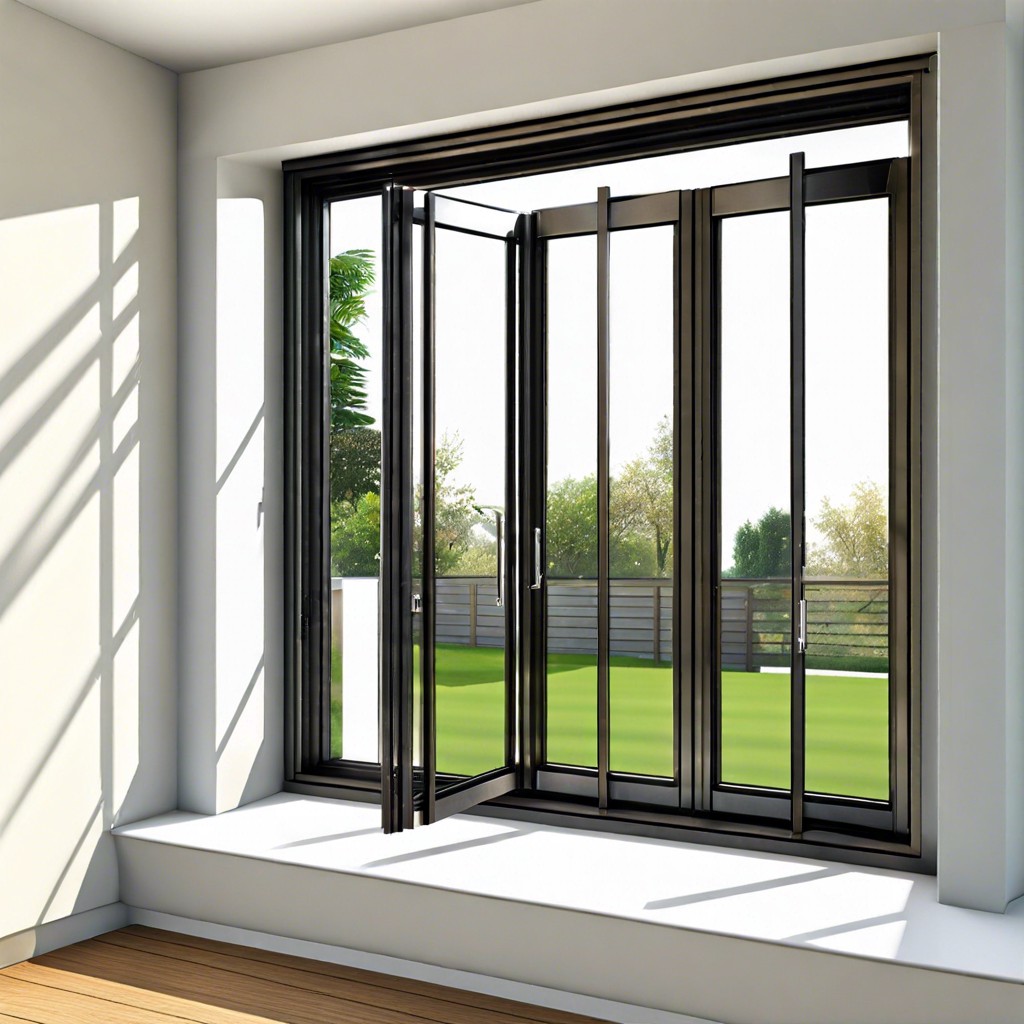 privacy glass with internal blinds