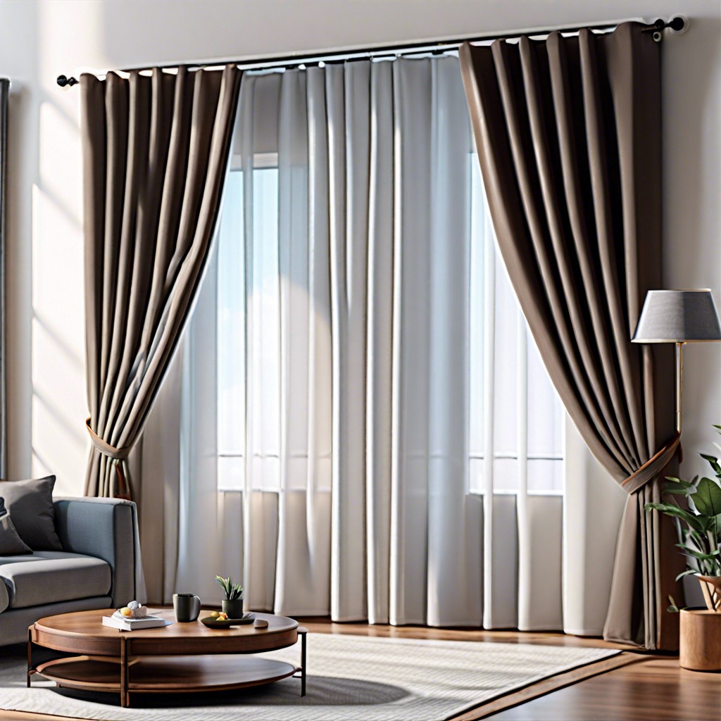 remote controlled blackout curtains