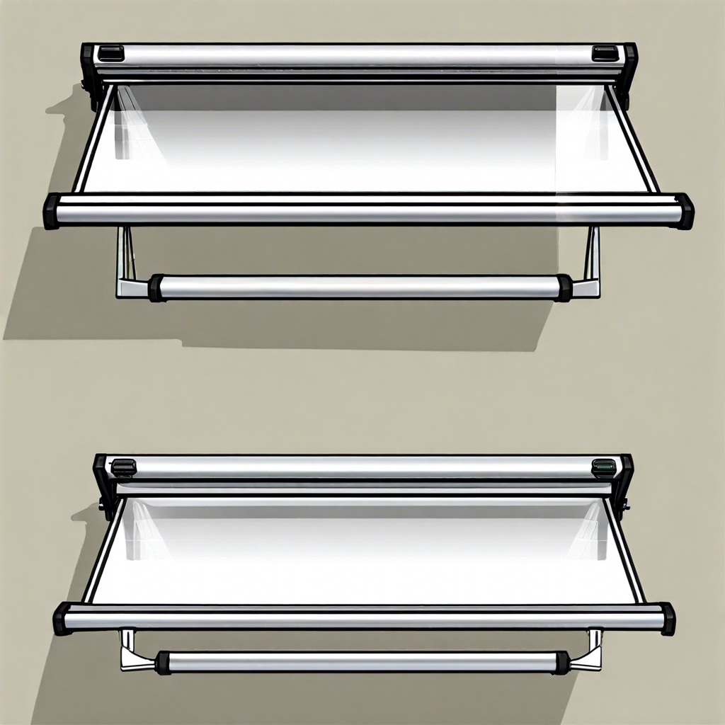 retractable slide arms