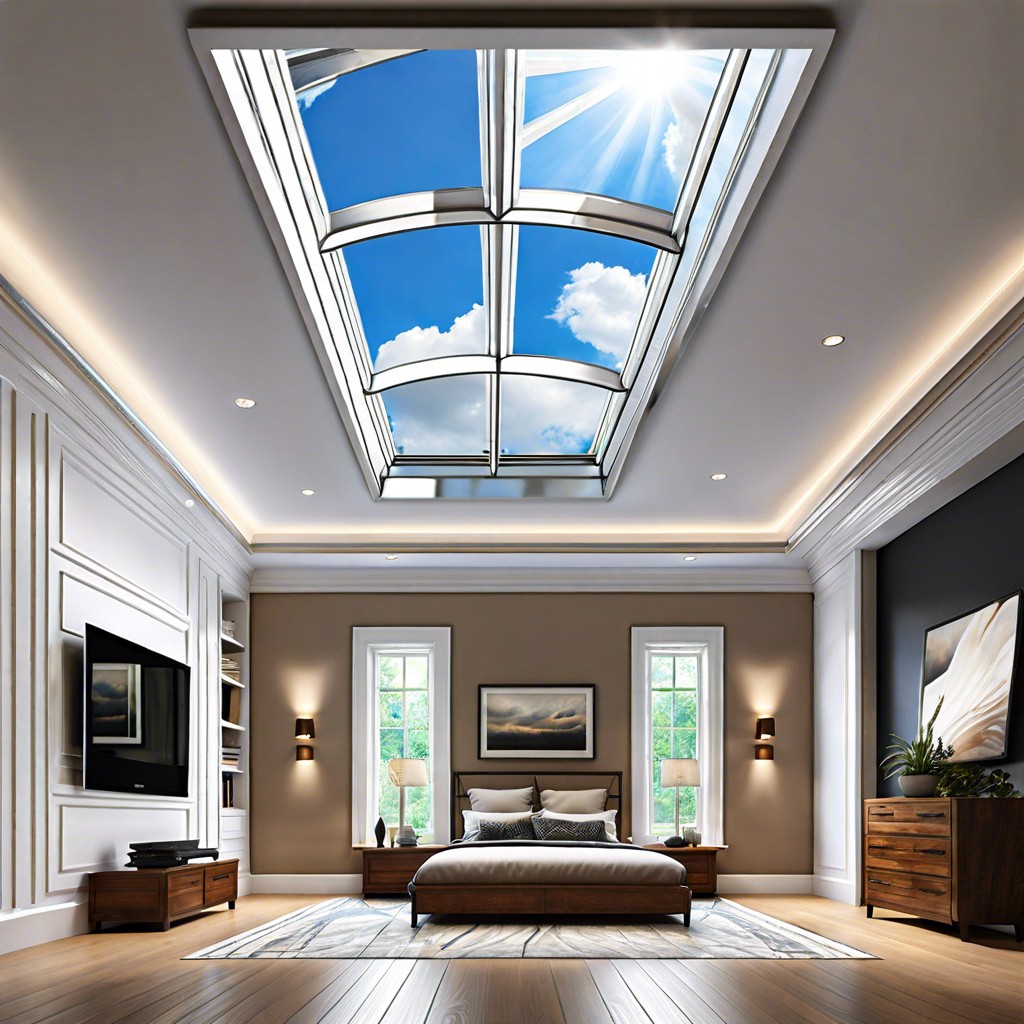 skylight windows in ceiling