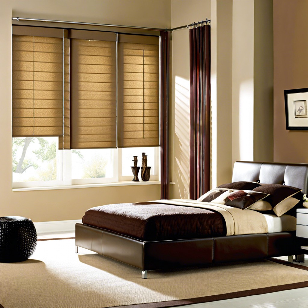 sliding panel blinds for a minimalist style