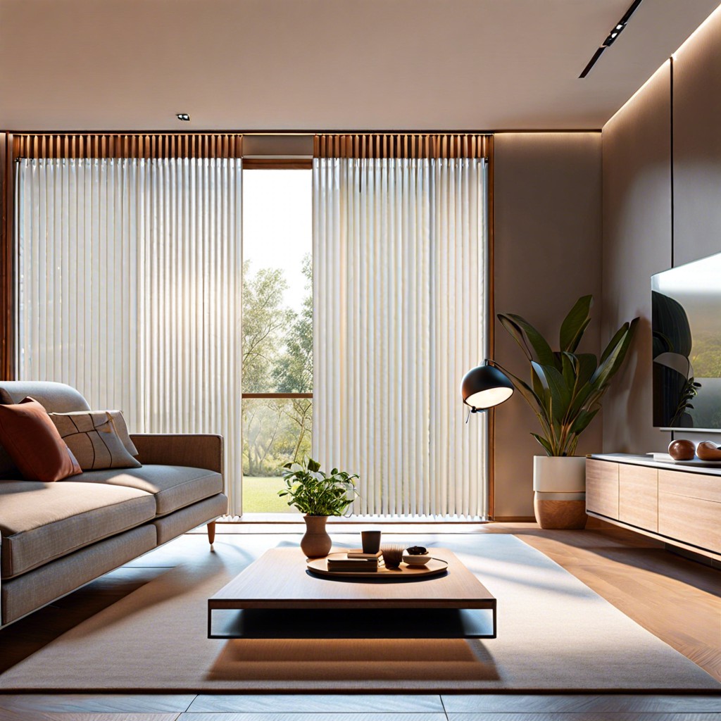 smart blinds with voice control