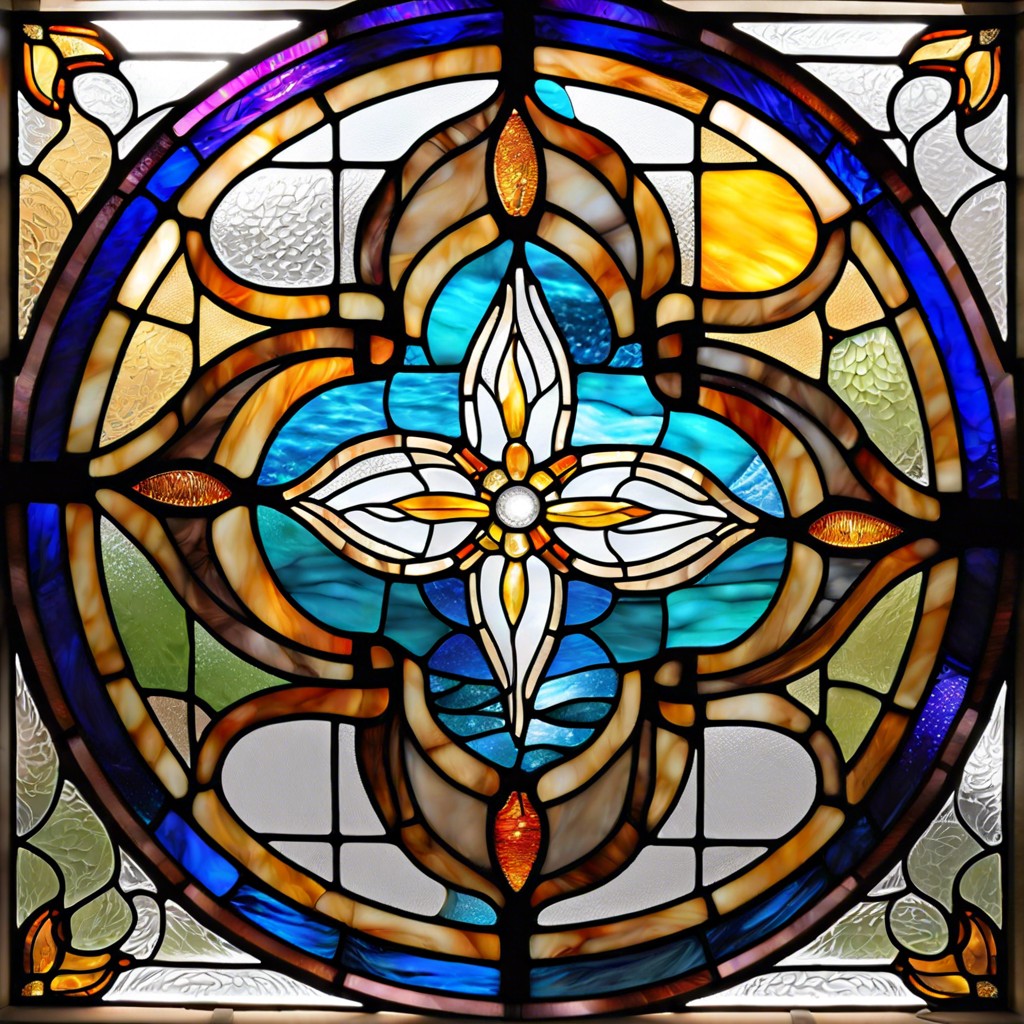 stained glass covers