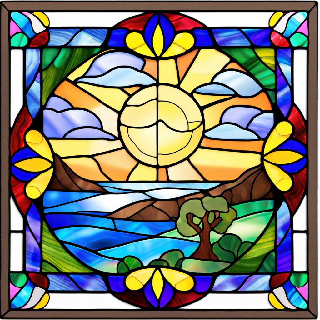 stained glass effect crafts
