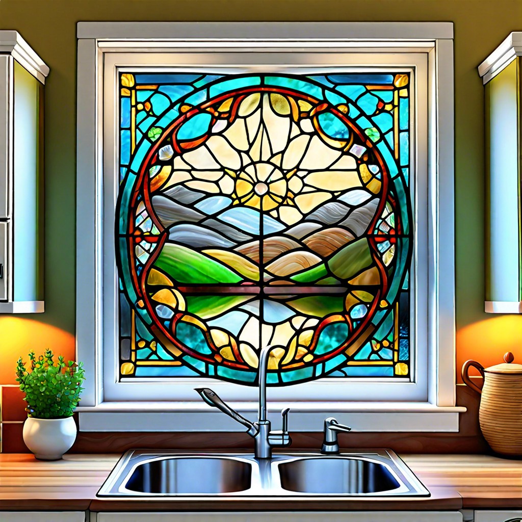 stained glass film