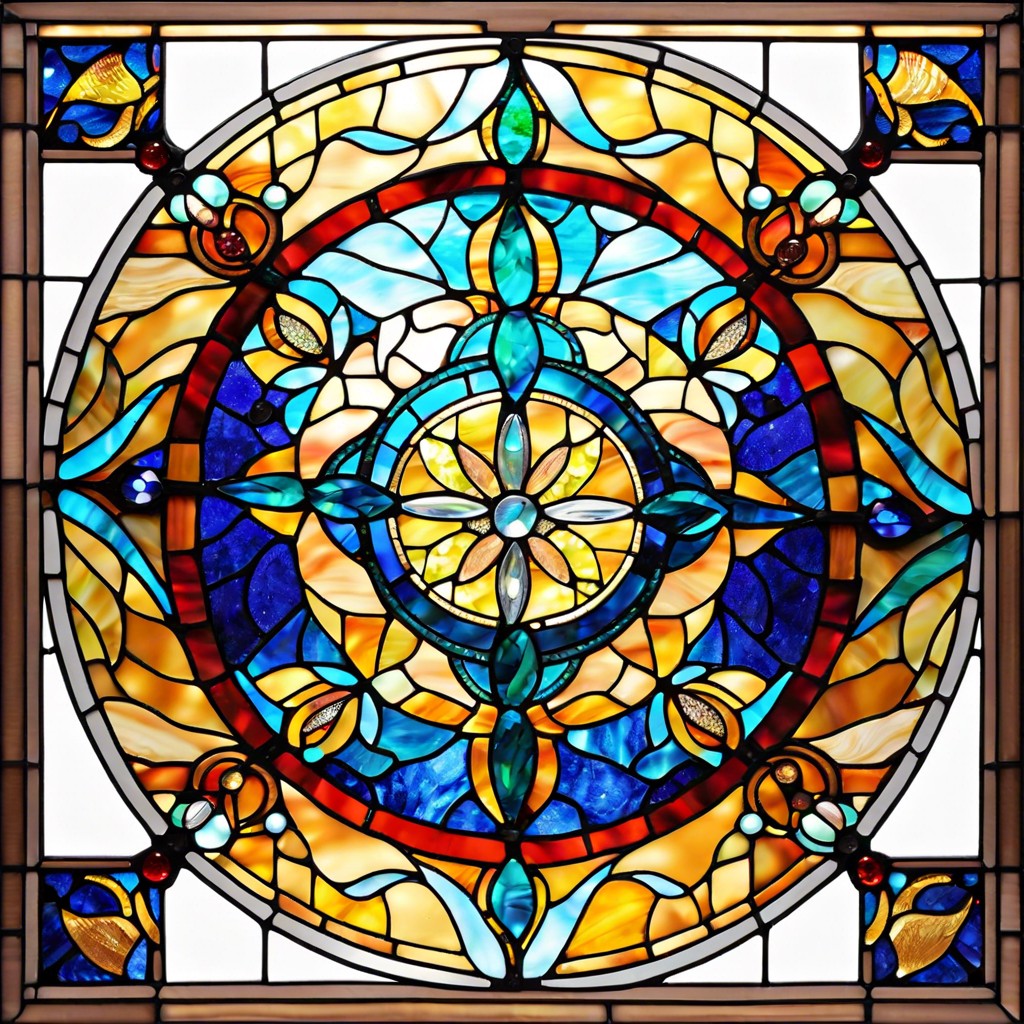 stained glass mosaic