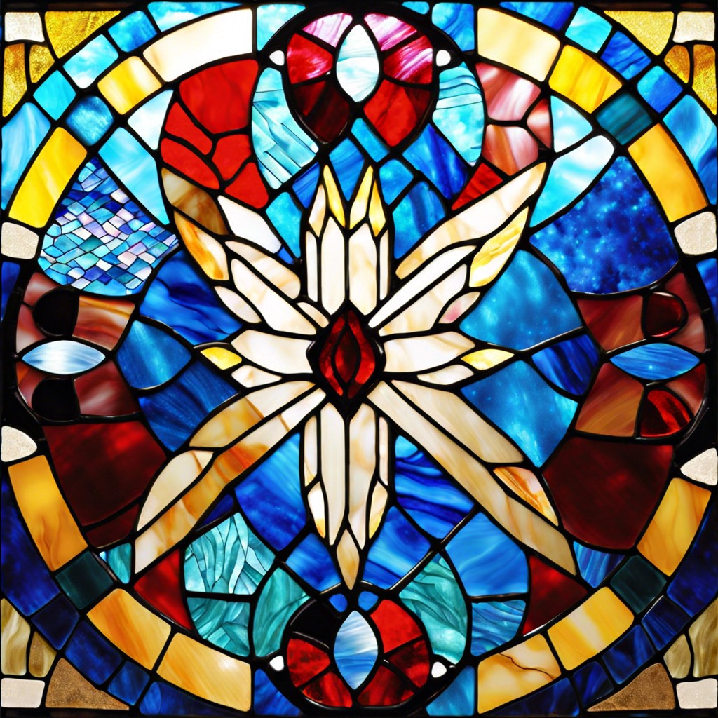 stained glass mosaics