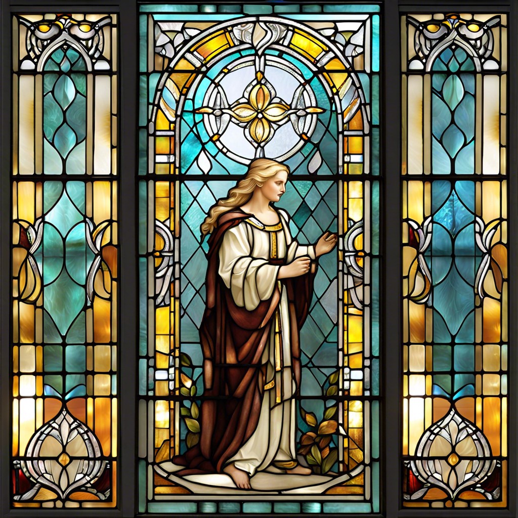 stained glass panels