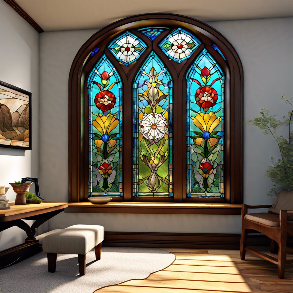 stained glass panels