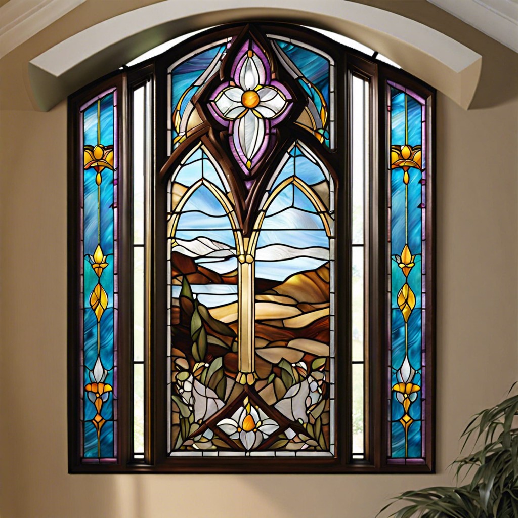 stained glass panels