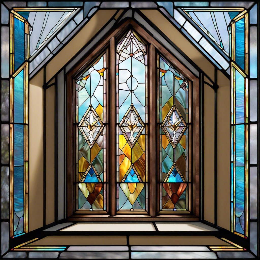 stained glass panels