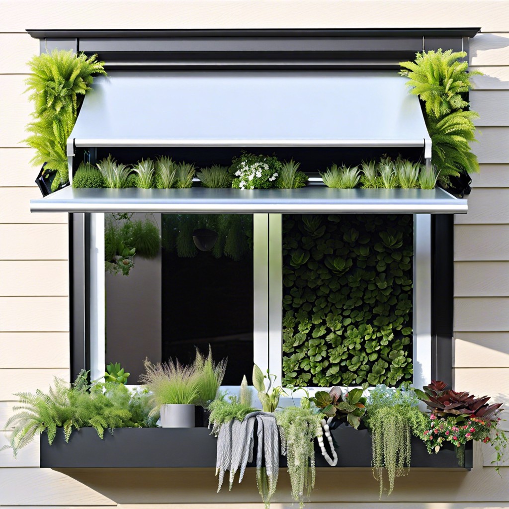 vertical garden integration