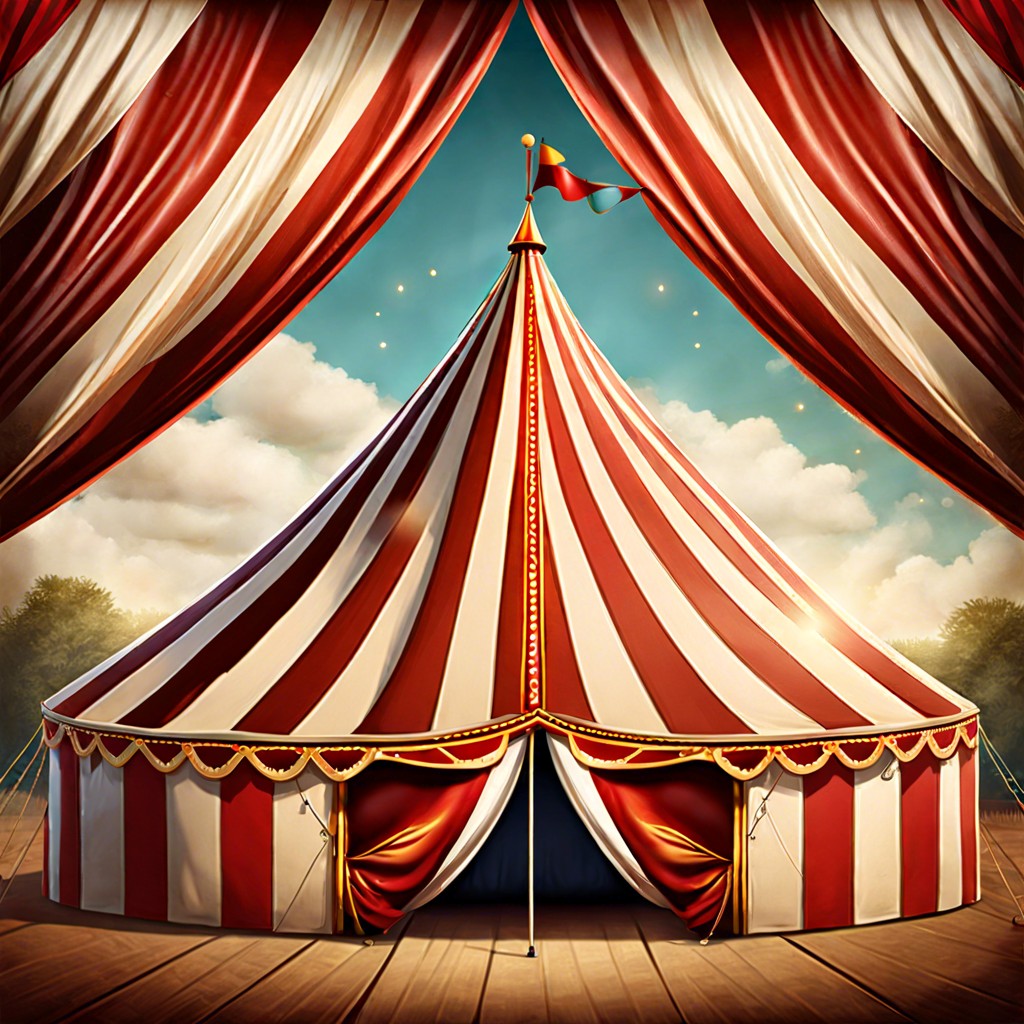 vintage circus tent