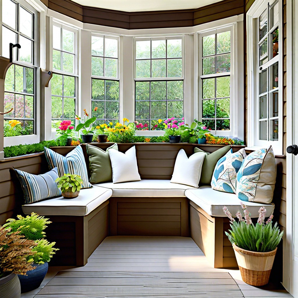 window garden seating