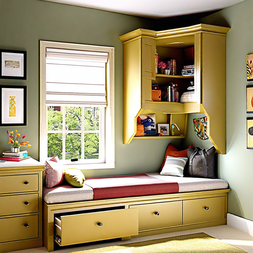 window seat with storage