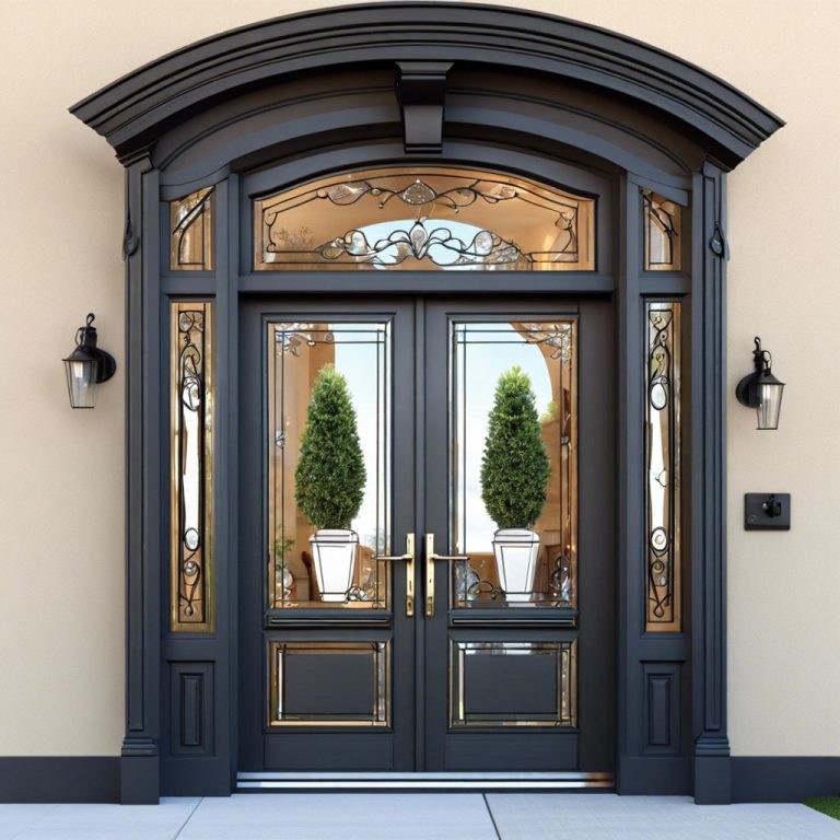 15 Creative Window Covering Ideas for French Doors