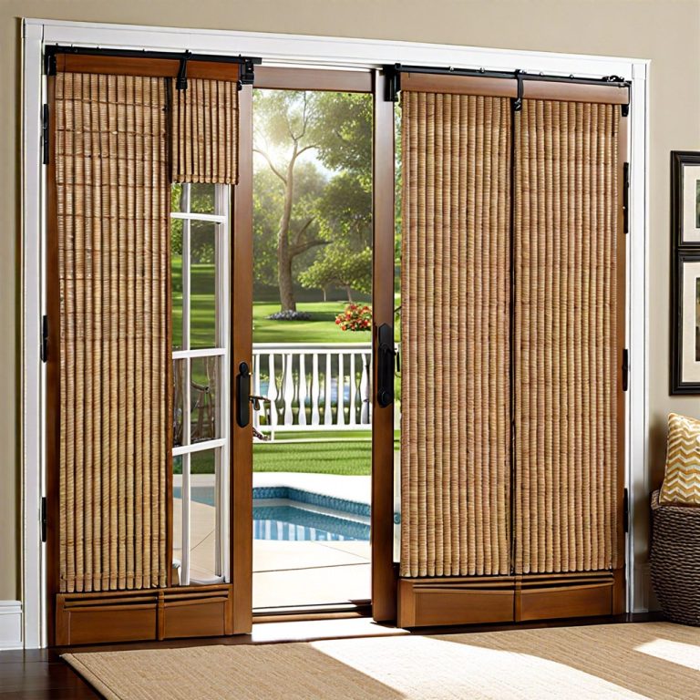 15 Creative Window Covering Ideas for French Doors