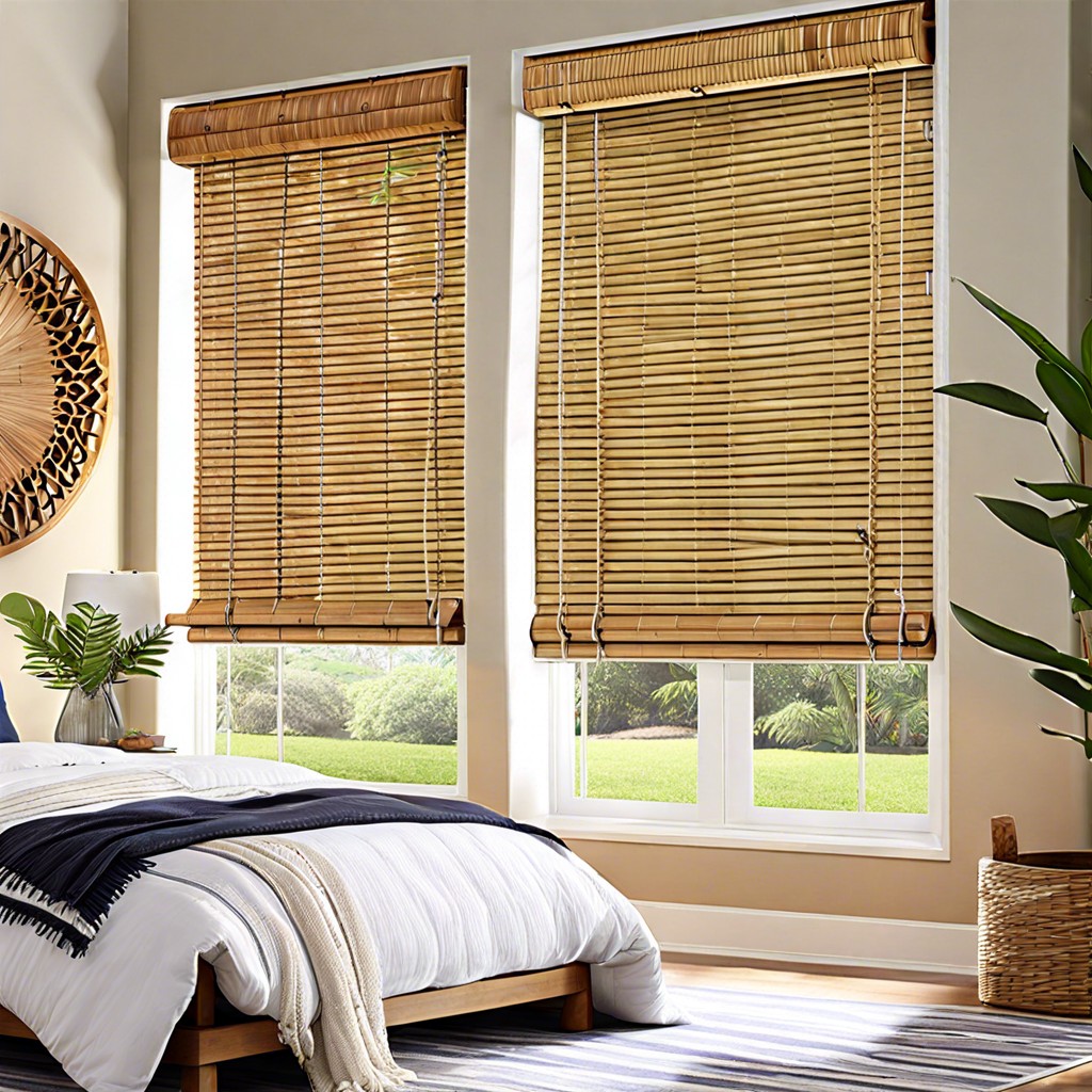 bamboo blinds