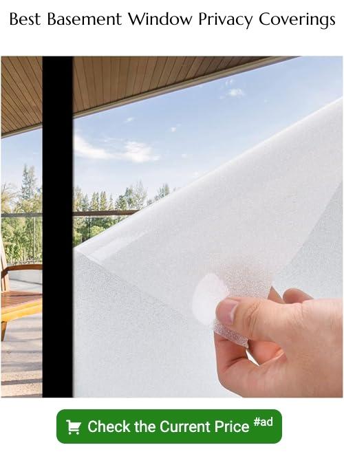 basement window privacy coverings