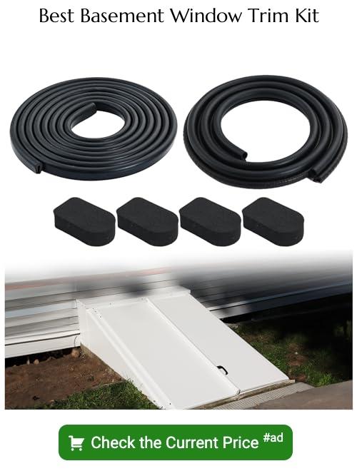 basement window trim kit