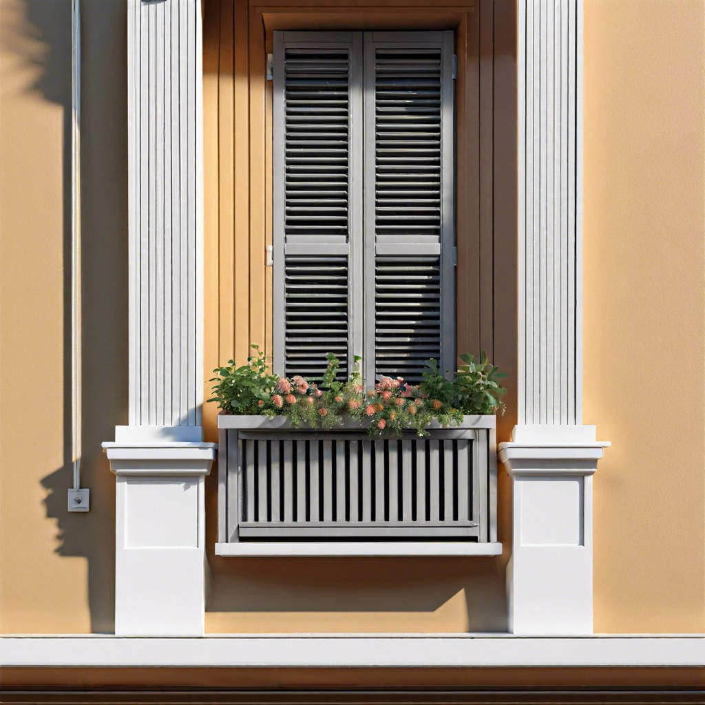 bay window shutters