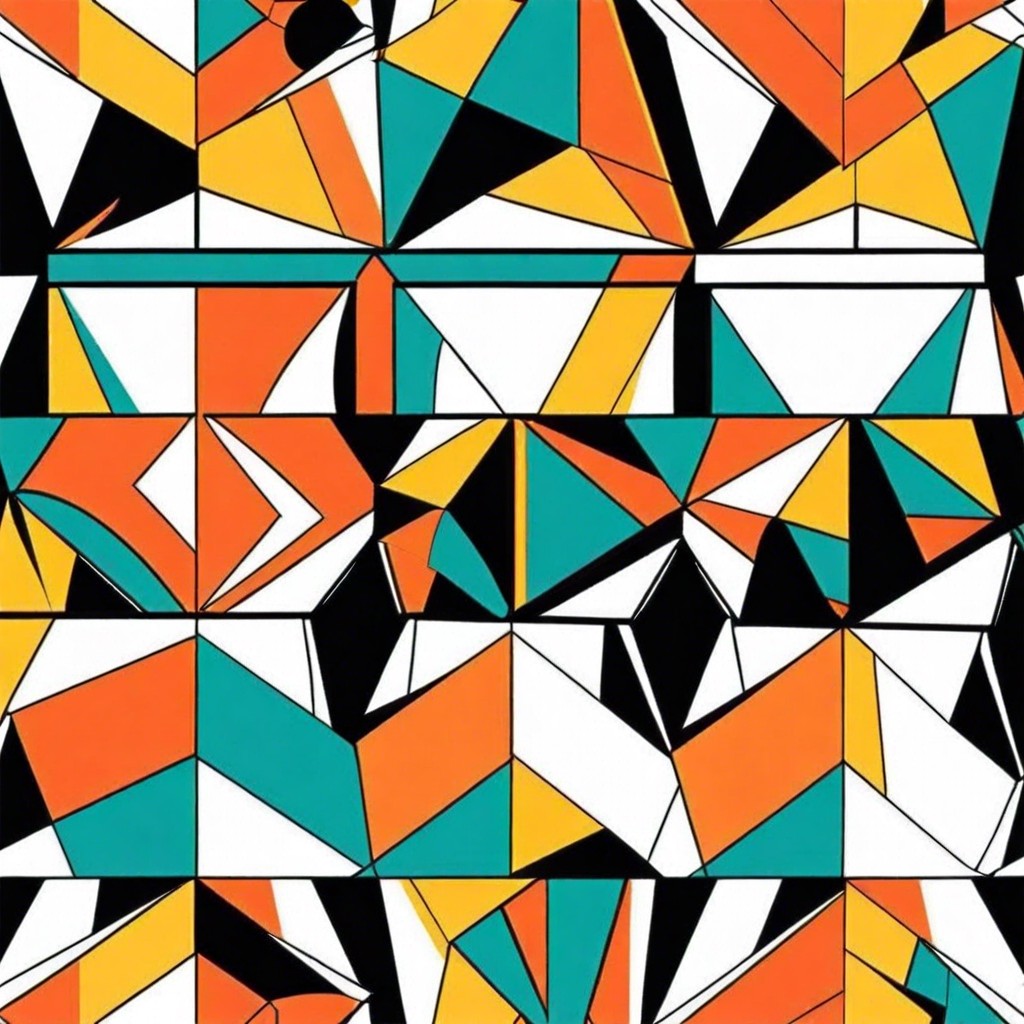 bold geometric patterns
