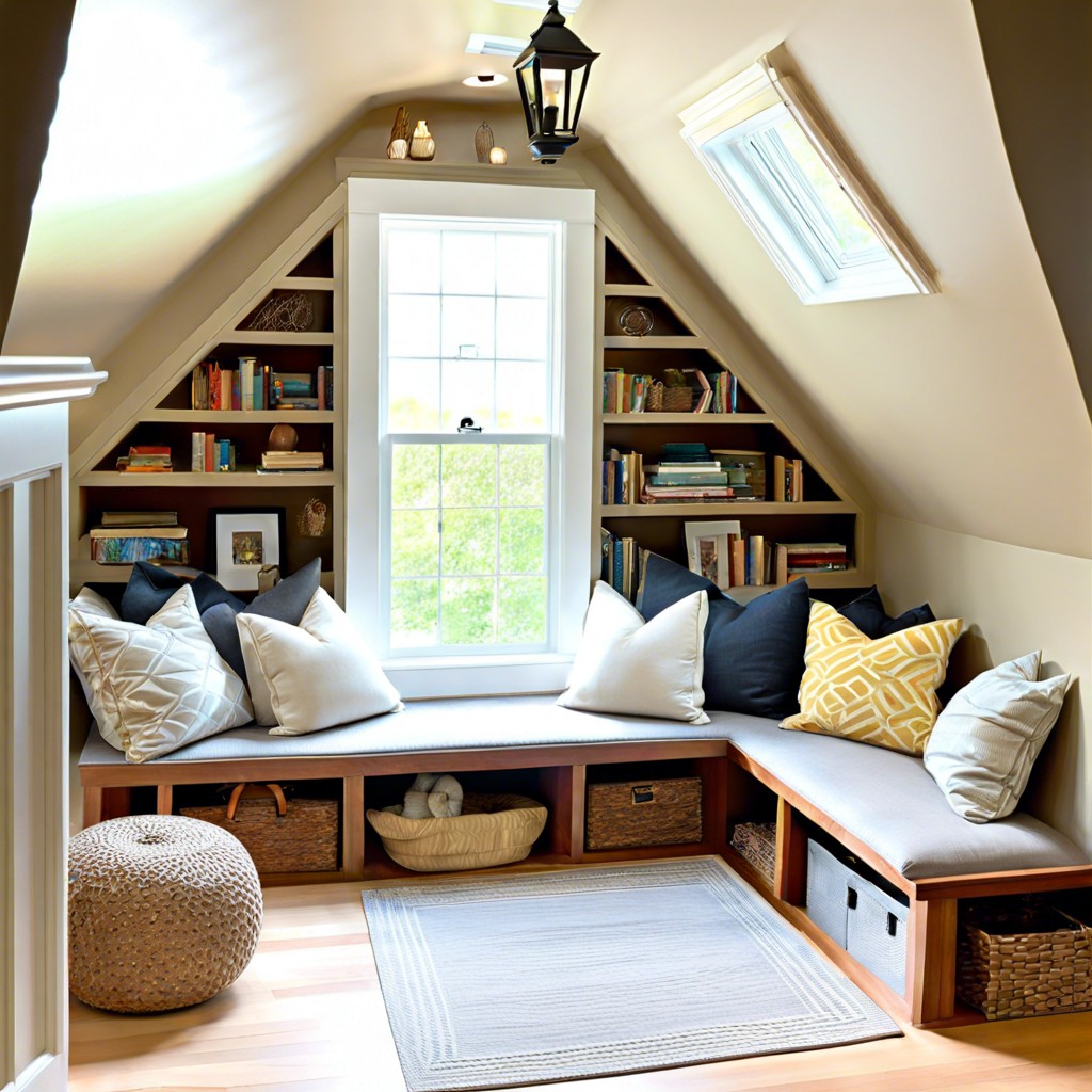 cozy reading nook