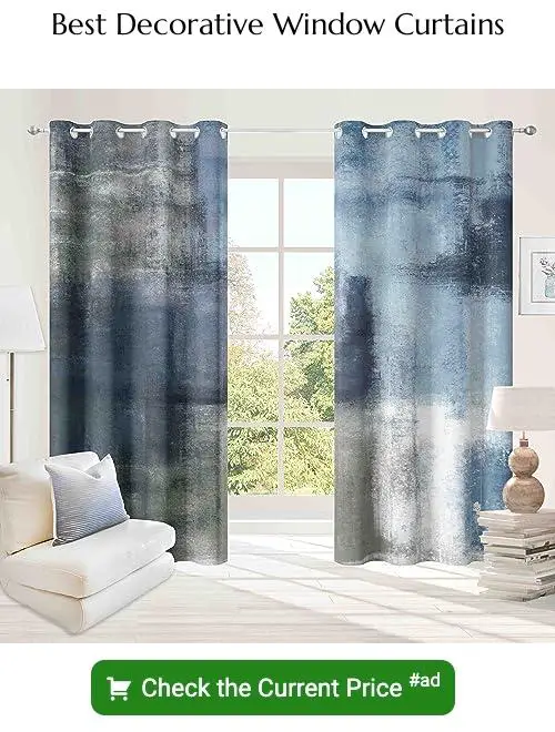 decorative window curtains