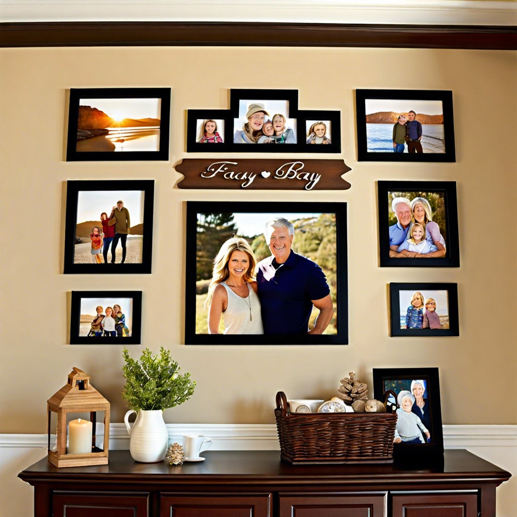 display family photos