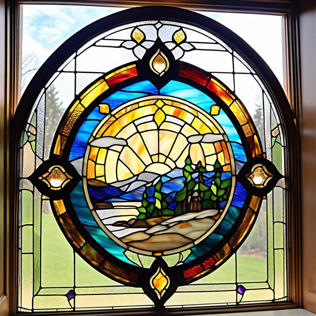 diy stained glass