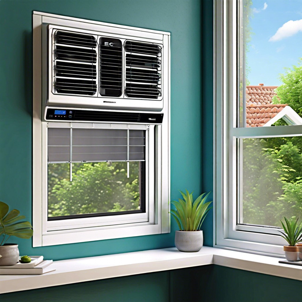 eco friendly window ac with solar power