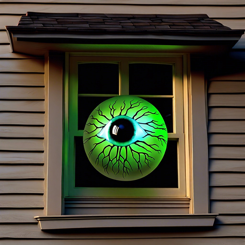 glowing eyeball decorations