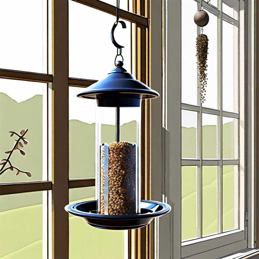 hanging bird feeders