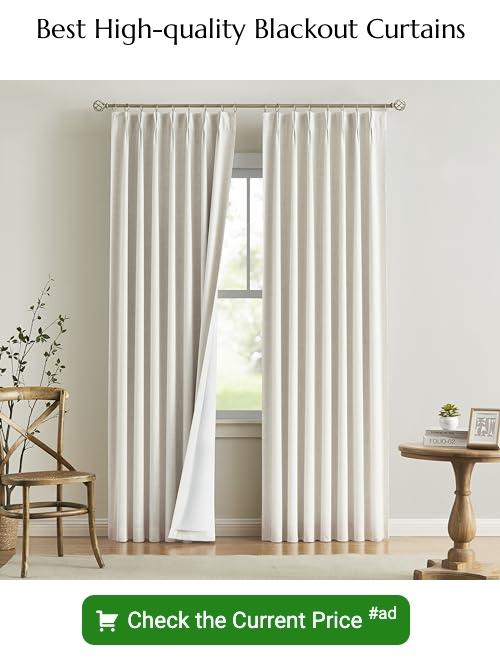 high-quality blackout curtains