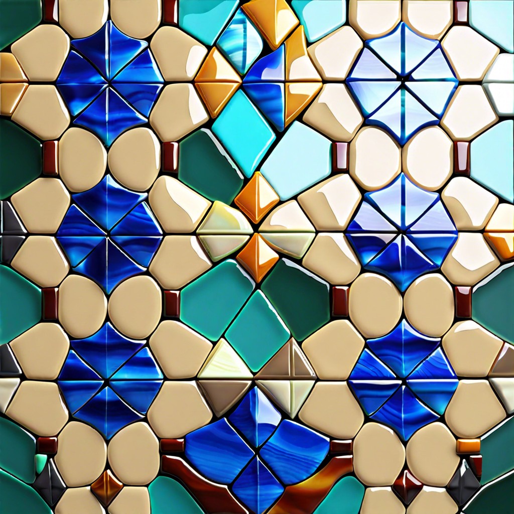 mosaic glass tiles
