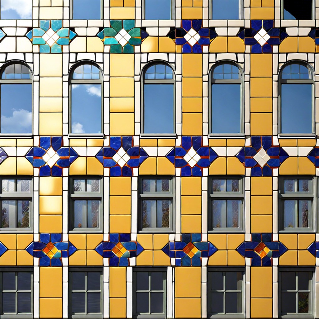 mosaic tile trim