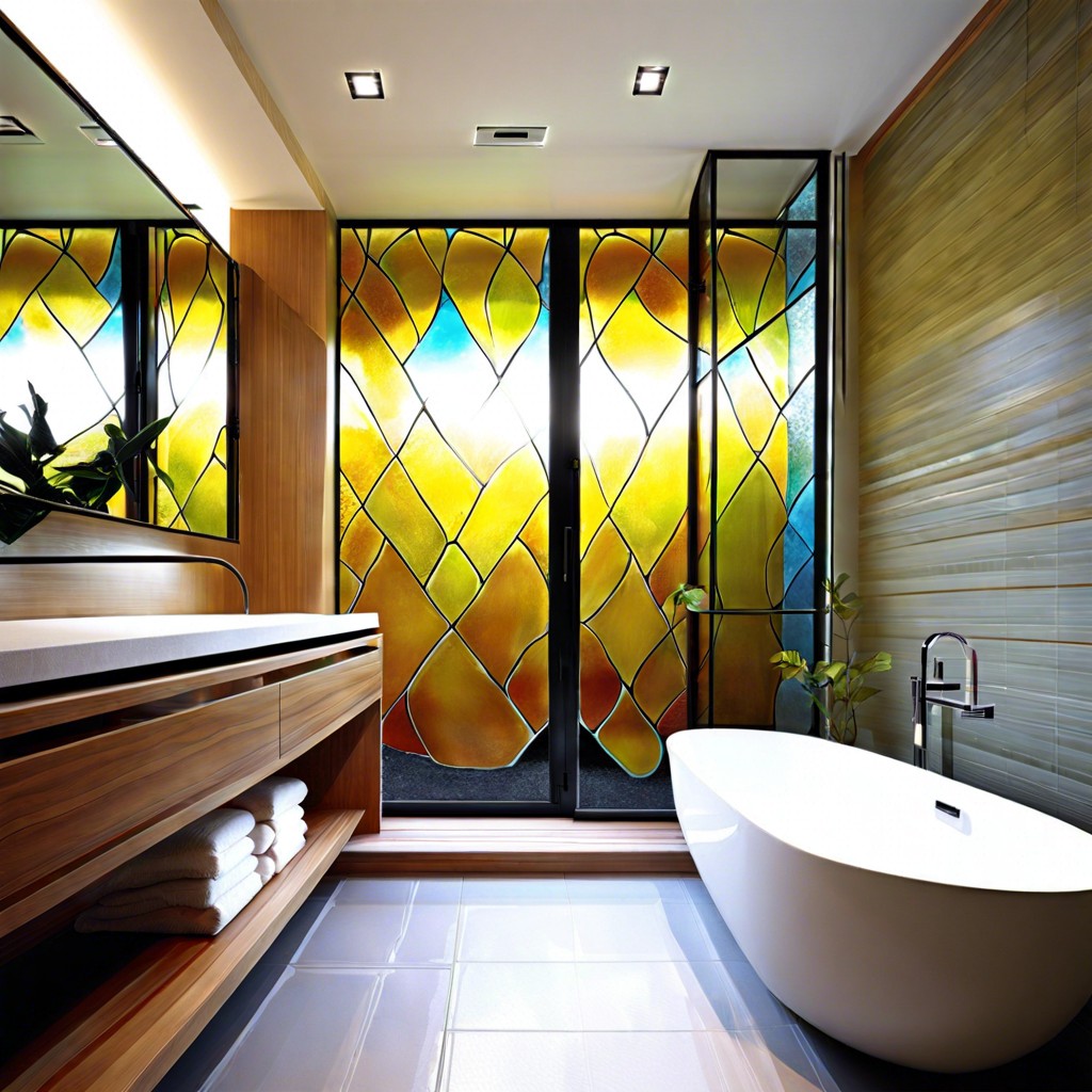 painted glass designs