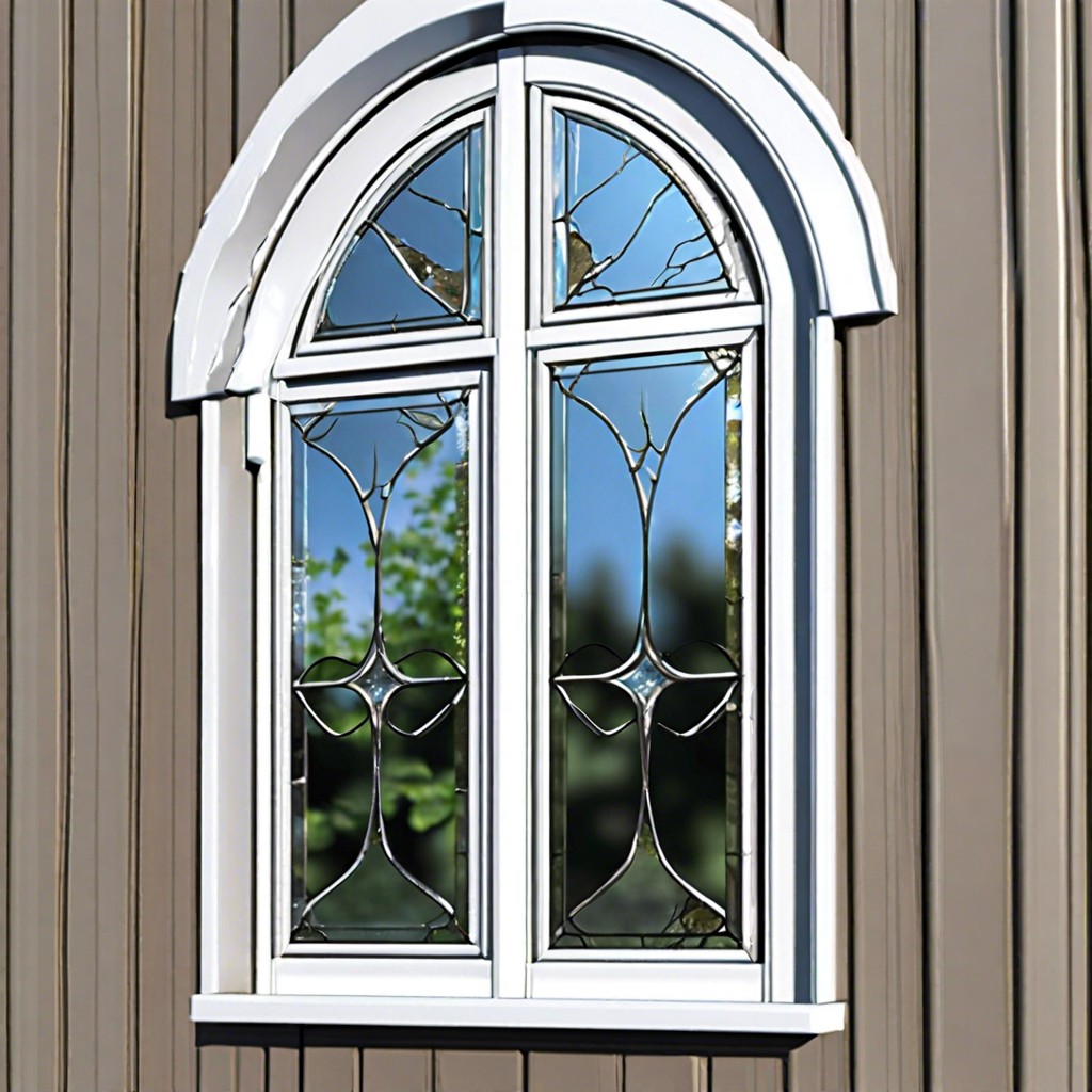 replace broken or cracked glass panes