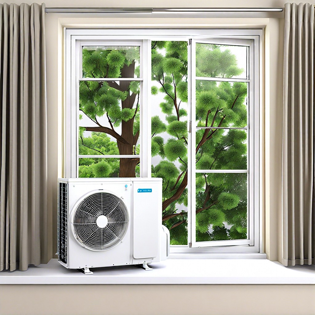reversible window ac for summer and winter