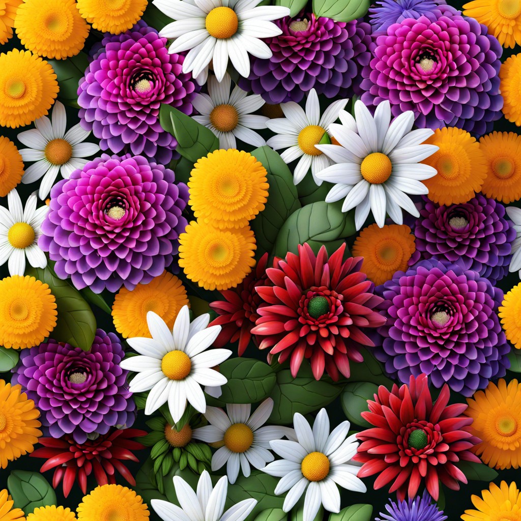 seasonal flower mix