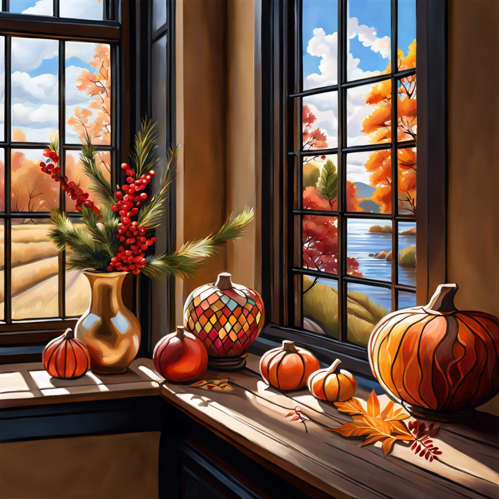 seasonal window paintings