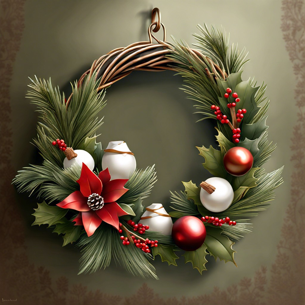 seasonal wreath holder