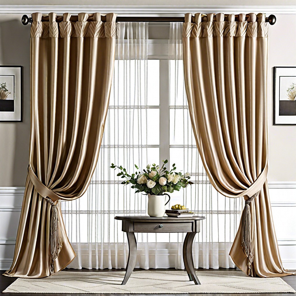 sheer curtains with valances