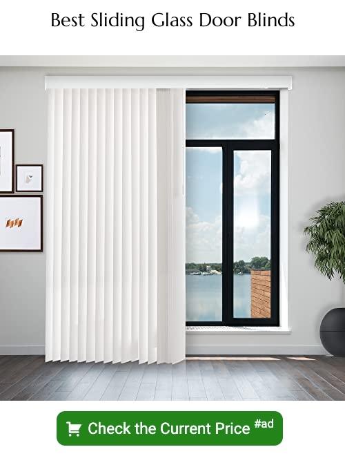 sliding glass door blinds