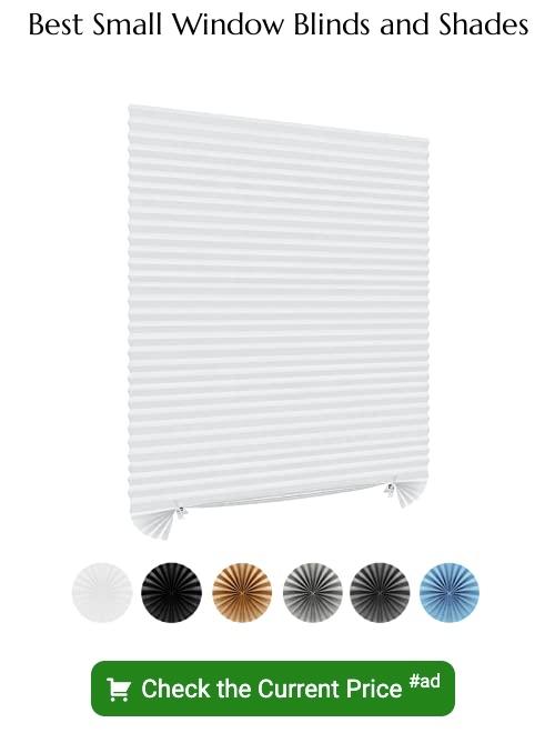 small window blinds and shades