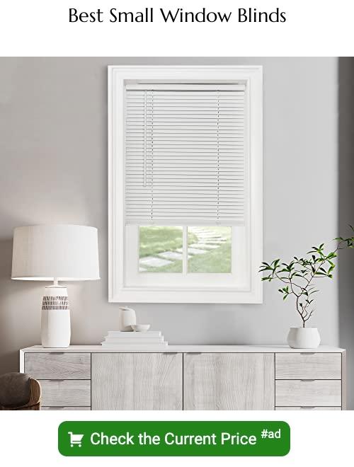 small window blinds